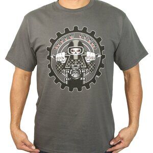 Men Graphic T "Screw Covid" Single Barrel